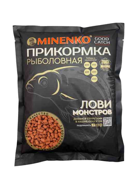 Купить Купить Пеллетс MINENKO Good Catch Крупный Лещ 10мм