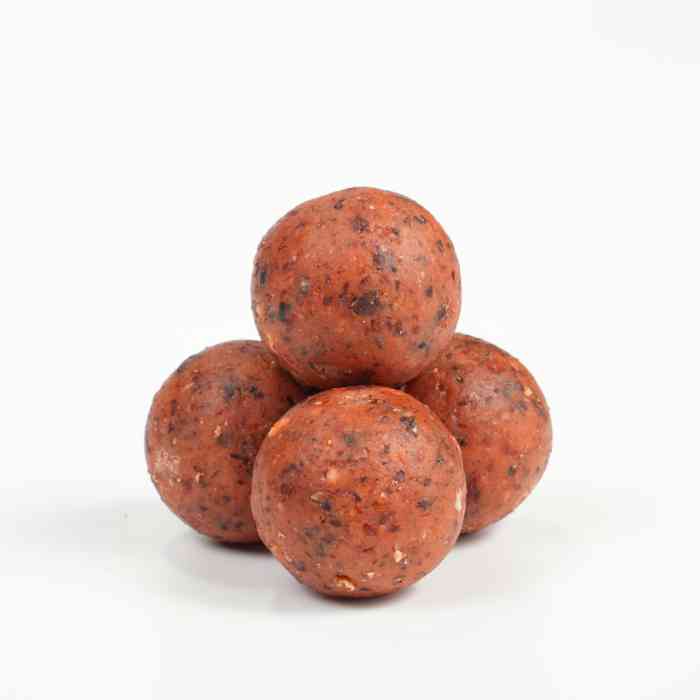 Бойлы варёные MINENKO (Клубника) PRO BIRD FOOD STRAWBERRY 20мм (Zip-lock)