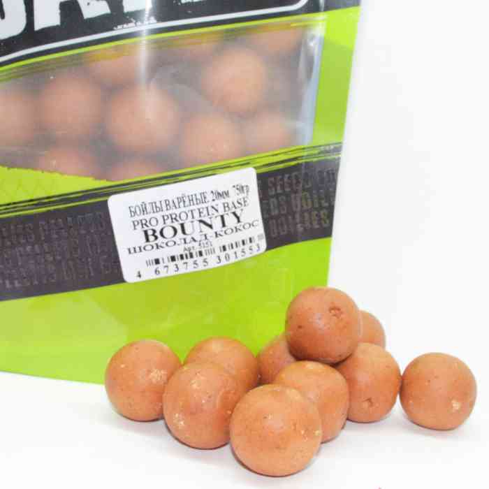 Бойлы варёные MINENKO (Шоколад / Кокос) PRO PROTEIN PLUS BOUNTY 20мм (Zip-lock)