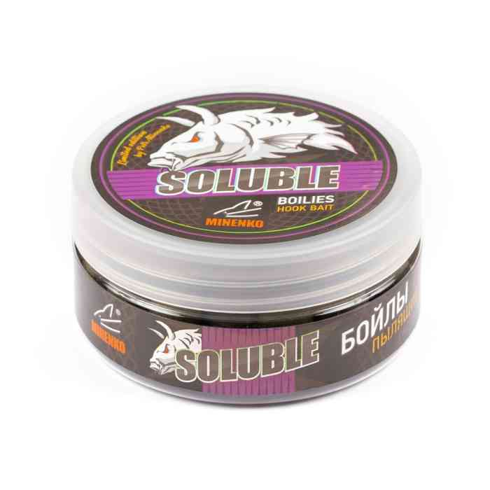 Насадочные бойлы MINENKO BLACK MUSSEL 14мм (пылящие)