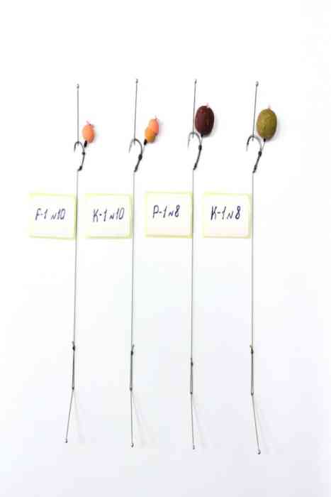 Поводок волосяной Flat Feeder, 7кг, Hayabusa Р-1 № 8 (2 шт)