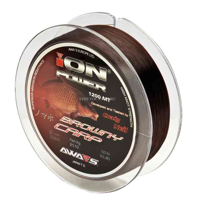Леска карповая Awa'S ION POWER BROWNY CARP 0.261мм