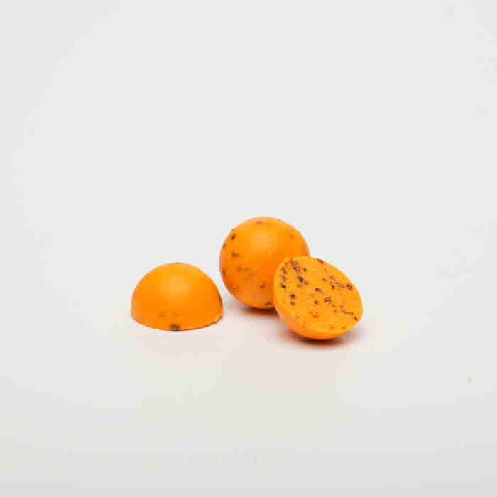 Бойлы нейтральной плавучести WAFTERS PRO FLUO MANDARIN (МАНДАРИН) 14ММ