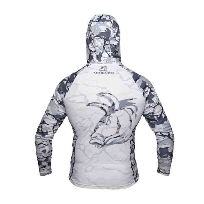 Джерси с капюшоном Graphitе white camo именная S (44-46) женский