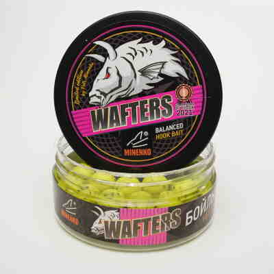 Бойлы нейтральной плавучести WAFTERS PRO FLUO PINEAPPLE (АНАНАС ) 14ММ