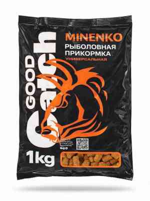 Гранулированная прикормка MINENKO Good Catch (1 кг) Мёд 10мм
