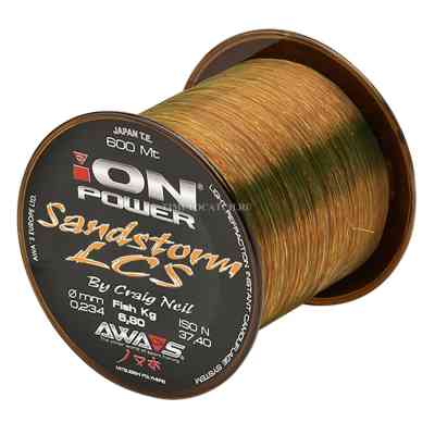 Леска карповая Awa'S ION POWER SANDSTORM LCS 0.274мм