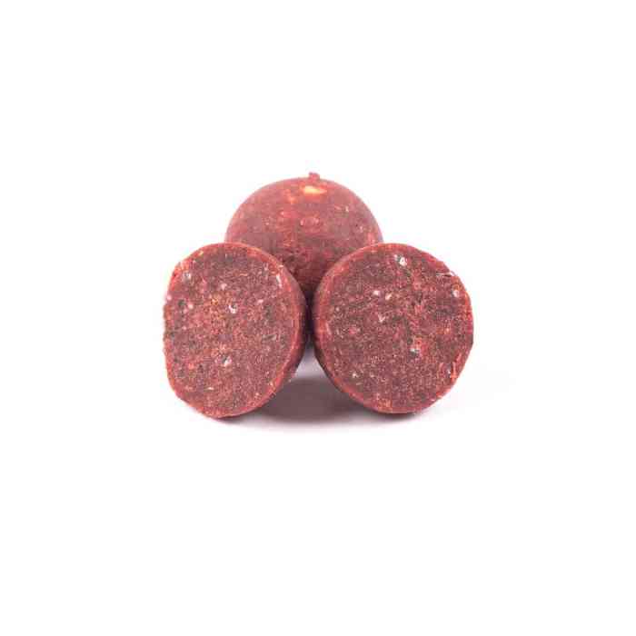 Насадочные бойлы MINENKO STRAWBERRY 14мм (пылящие)