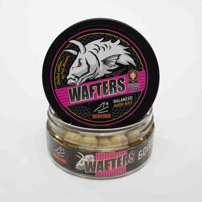 Бойлы нейтральной плавучести WAFTERS PRO MUSSEL (МИДИЯ) 14ММ