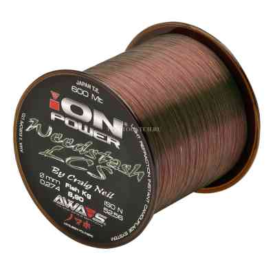 Леска карповая Awa'S ION POWER WEEDSTASH LCS 0.234мм