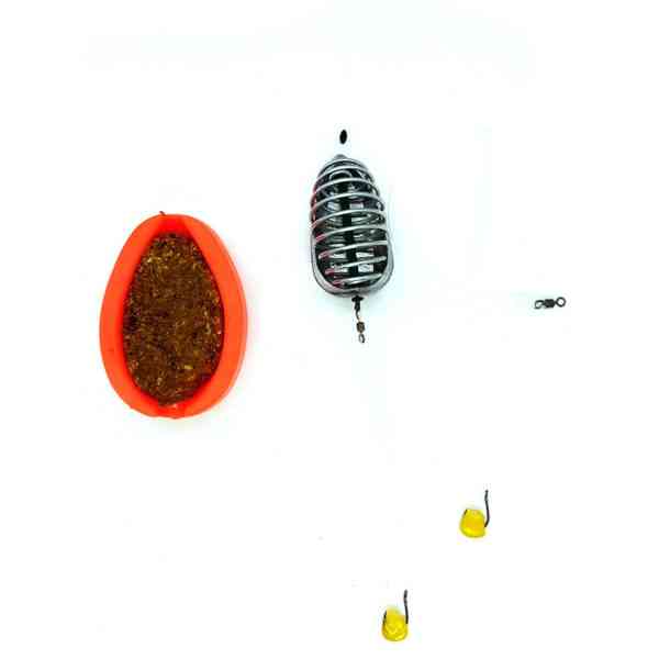 Оснастка № 45 лодочка 90гр крючок 4