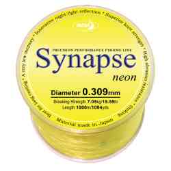 Леска Katran Synapse Neon 0.309 мм (жёлтая)