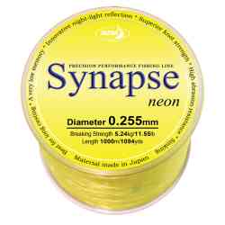 Леска Katran Synapse Neon 0.255 мм (жёлтая)