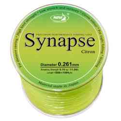 Леска Katran Synapse Citron 0.261 мм (жёлтая)