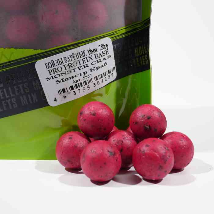 Бойлы варёные монстр краб PRO PROTEIN+   д15 мм