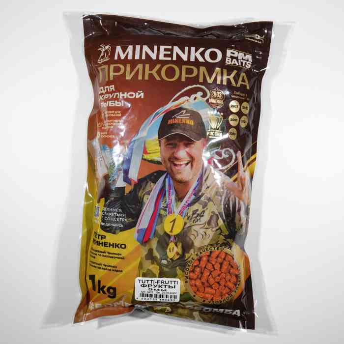 Пеллетс MINENKO Tutti-Frutti 5мм (1кг)