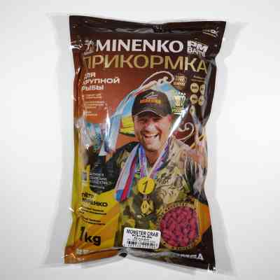 Пеллетс MINENKO Strawberry 10мм (1кг)